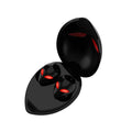 Creative Outer T8 Starman alien design wireless Bluetooth earbuds with charging case in red colour