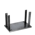 Black iron flip chip mounting bracket for a small electric planer, shown at 285mm length.