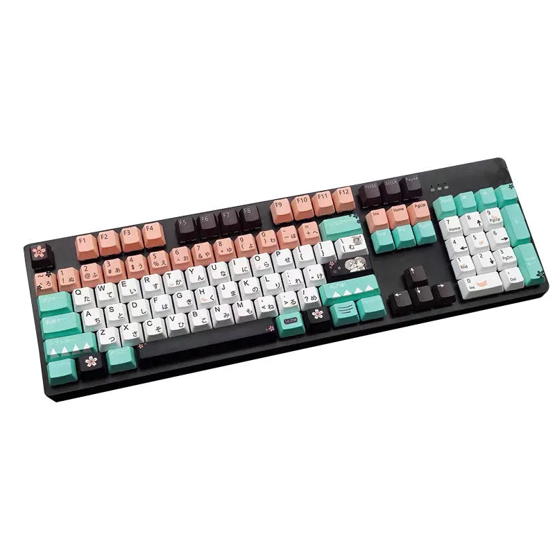 Green Cherry MX mechanical keyboard replacement keycap with USB interface