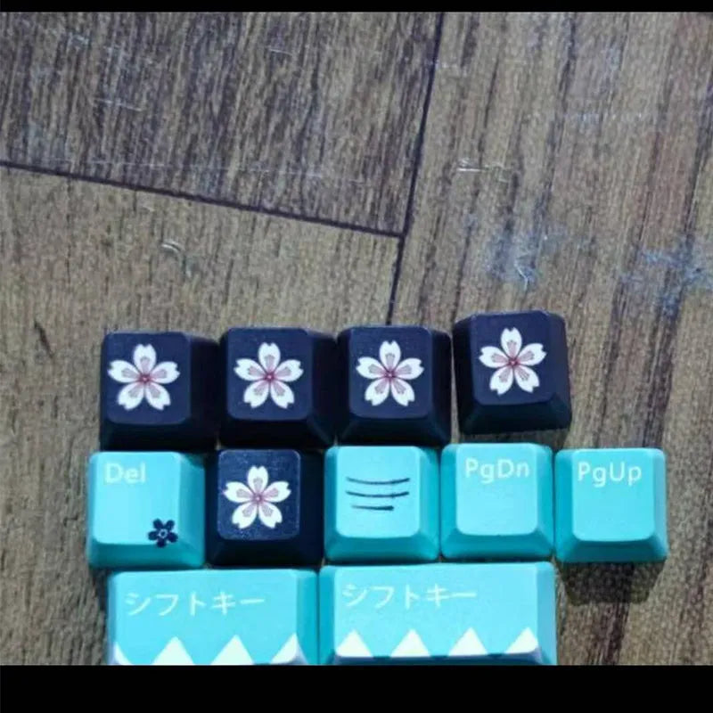 Green Cherry MX mechanical keyboard replacement keycap with USB interface