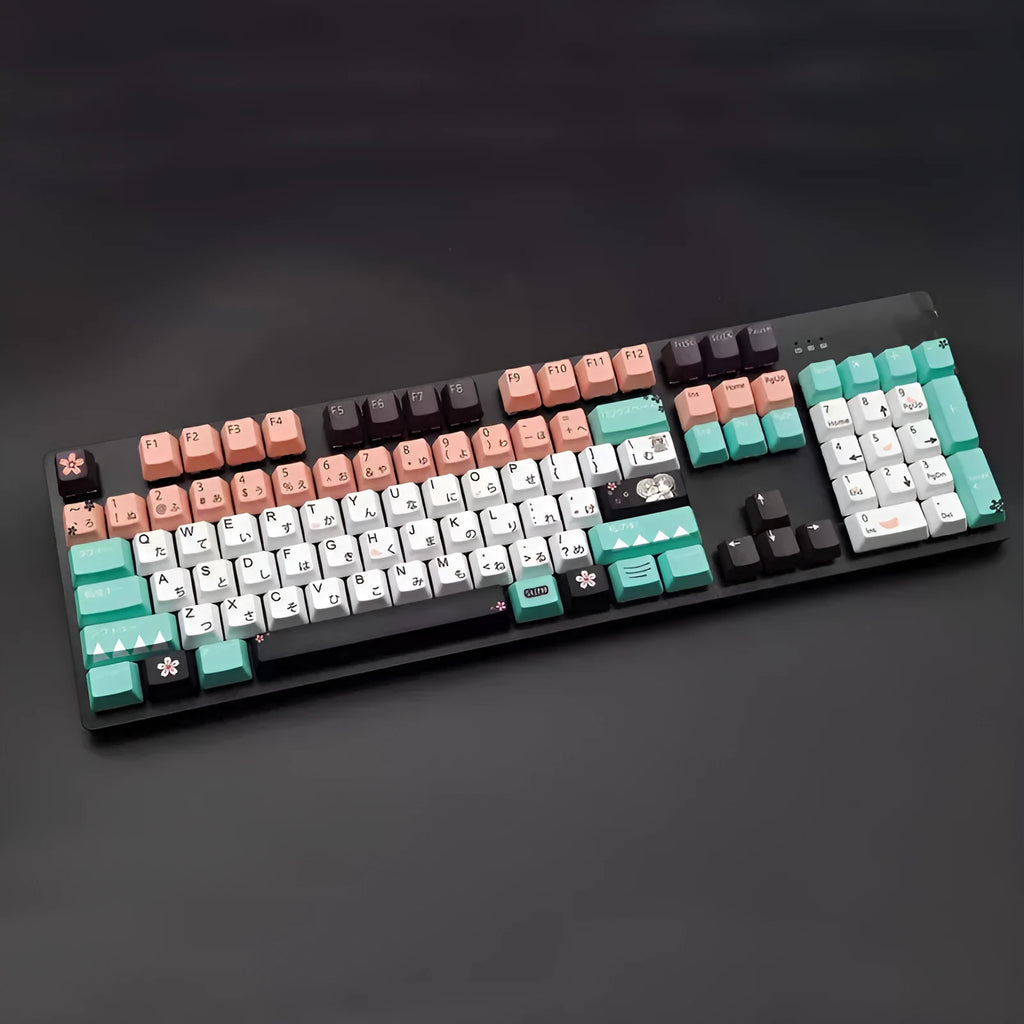 Green Cherry MX mechanical keyboard replacement keycap with USB interface