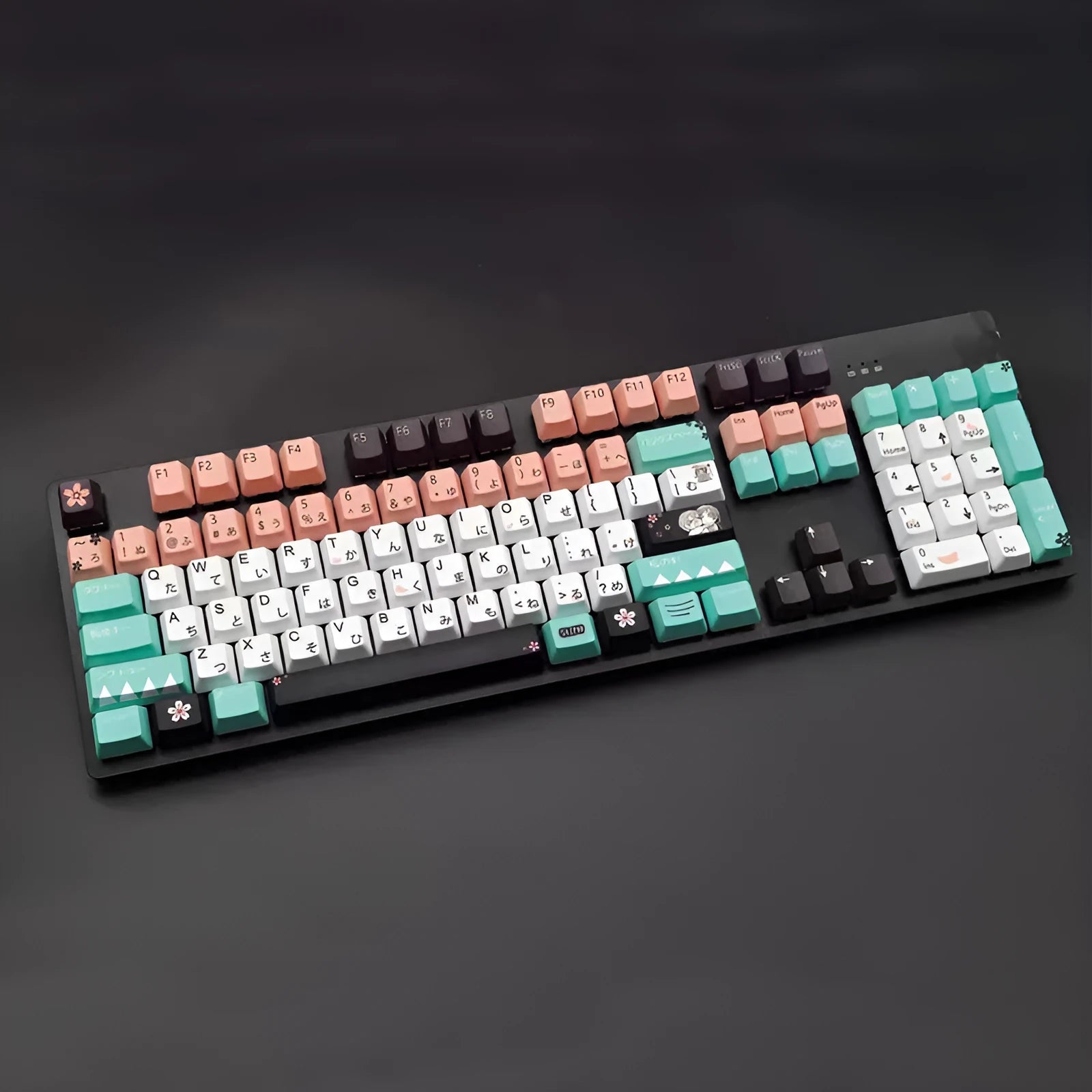 Green Cherry MX mechanical keyboard replacement keycap with USB interface