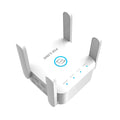 PIXLINK AC24 dual-frequency wireless WiFi extender router in black or white colour with regional power adapters