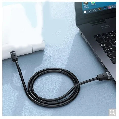 UGREEN green coloured Category 7 shielded Ethernet cable with RJ45 connectors, shown in 1m and 2m length options.