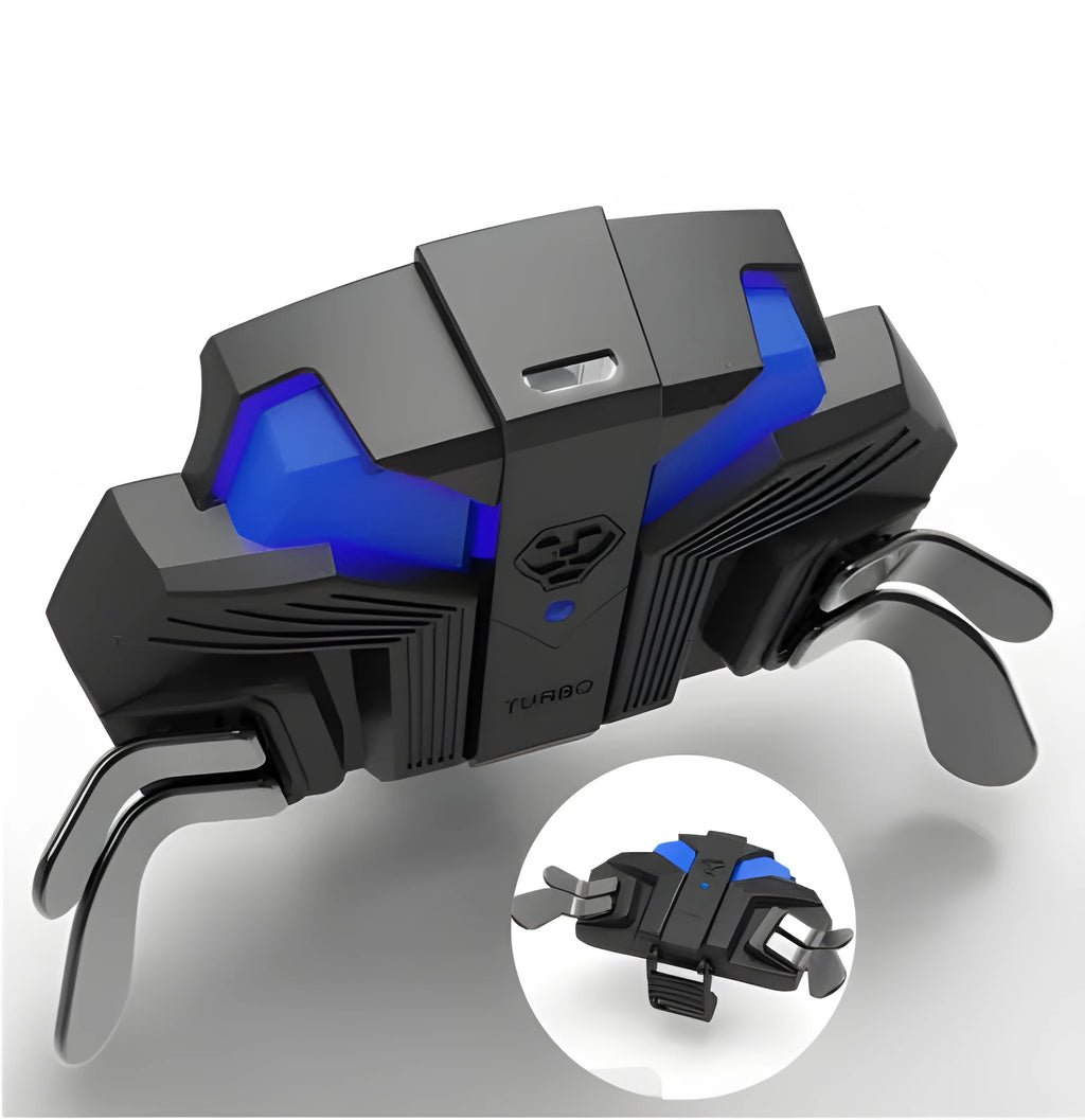 Black PS4 controller back button attachment with 3-metre cable for PS4 Slim and Pro models