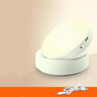 Wireless motion sensor LED lights for hallway cabinets with body sensing technology
