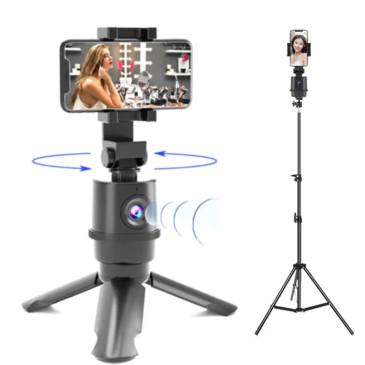 360-degree intelligent tracking mobile phone bracket with AI face recognition for smart phones