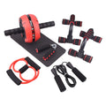 Resistance bands push-up bar AB power fitness equipment with abdominal machine