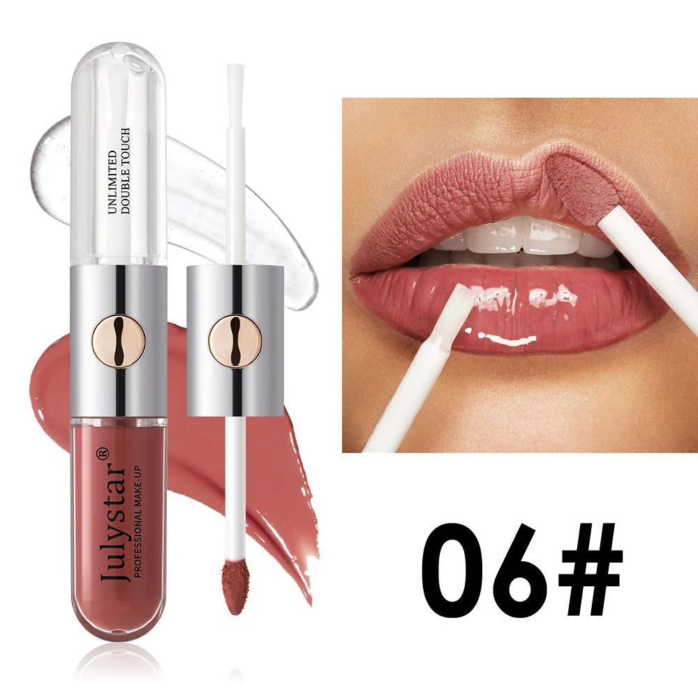 Women's 6ml lasting lip gloss in nine colour options with moisturising formula