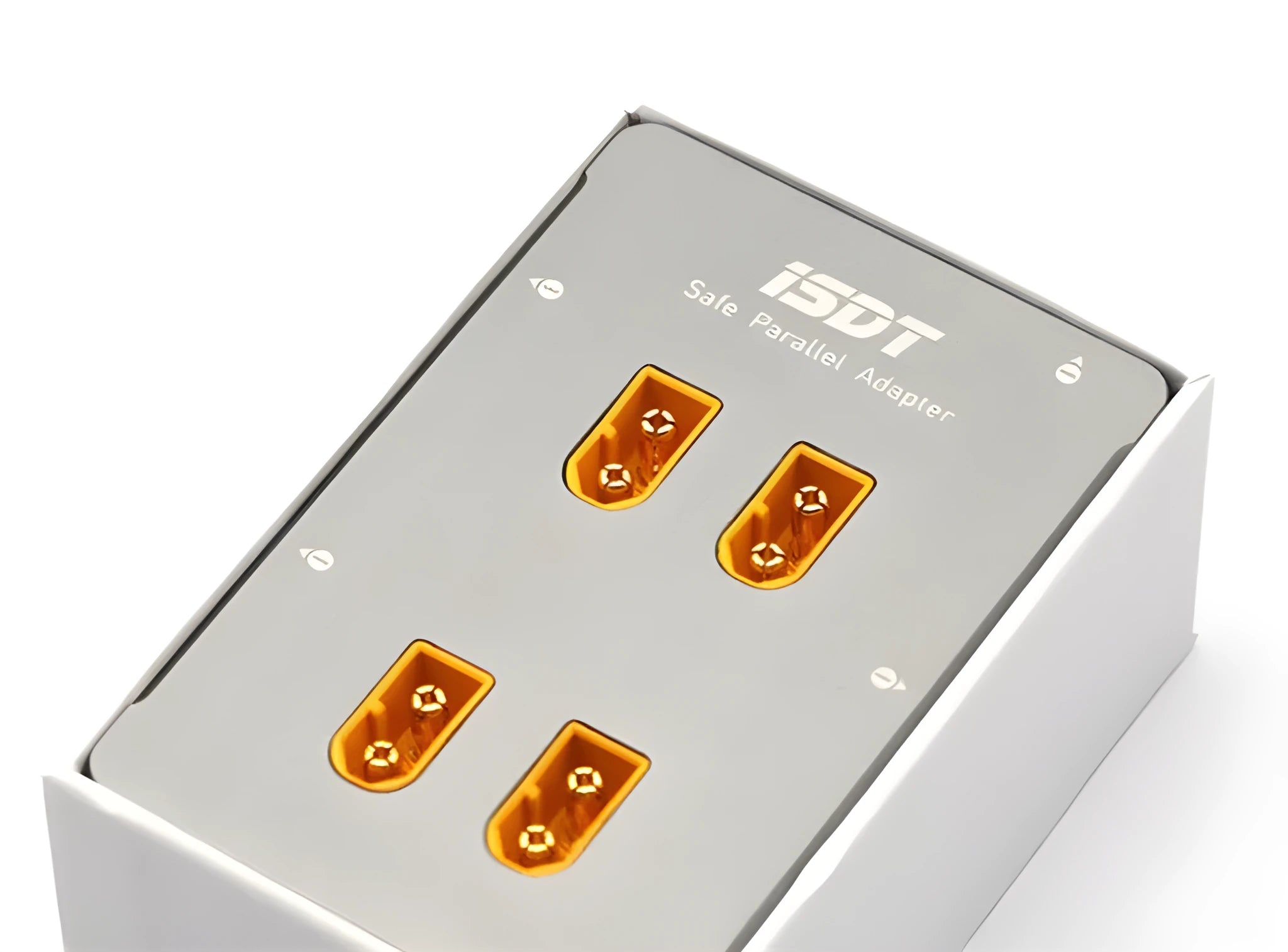 Grey parallel charging board for Astor RC aircraft battery charging