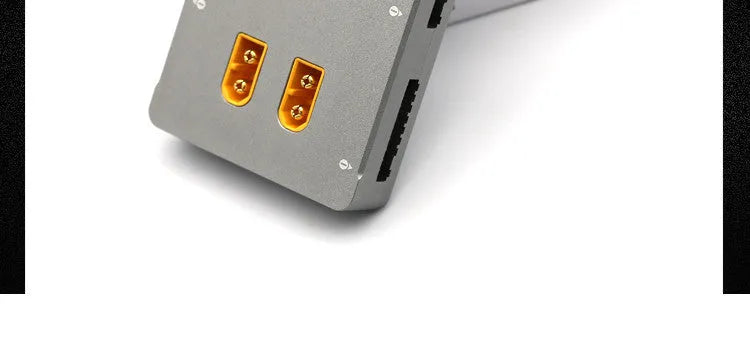 Grey parallel charging board for Astor RC aircraft battery charging