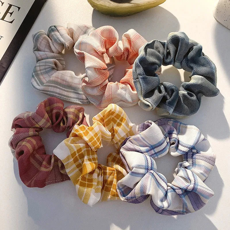 20-piece set of children's hair rings and head ropes in autumn and macaron colours for kids