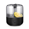 White or black mechanical humidifier with 3L tank and filter for quiet bedroom use