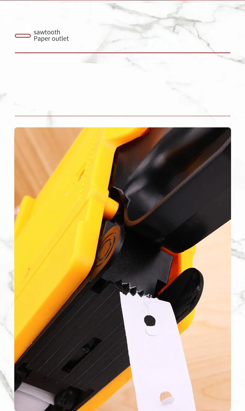 Manual handheld supermarket price coding machine for bottles in blue, red, or yellow colour