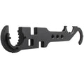 Black 40Cr steel multi-function combination wrench for AR15 M4 rifle maintenance with sprayed finish