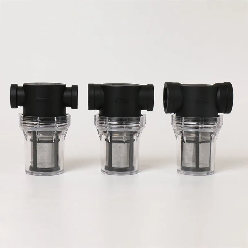 Stainless steel mesh pipeline pre-filter with Y-type design for household water treatment
