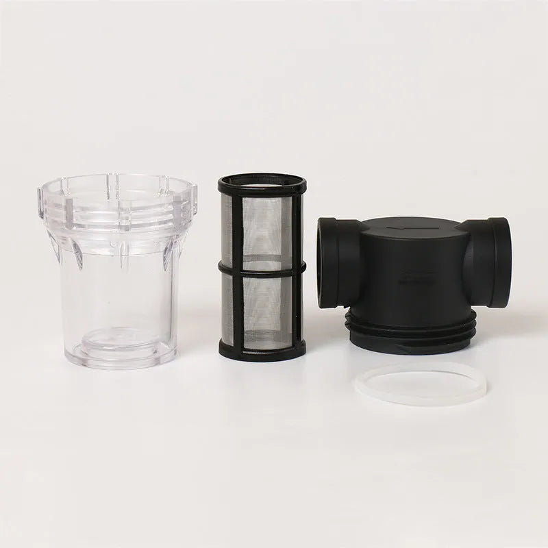 Stainless steel mesh pipeline pre-filter with Y-type design for household water treatment