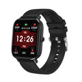 Smart bracelet with 1.54 inch screen showing heart rate and ECG data on wrist