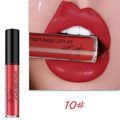 Silky cream texture lip gloss in a choice of 12 colours, shown with mineral-based ingredients.