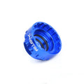 Blue aluminium alloy wrench designed for 12-speed direct mount disc removal on bicycles