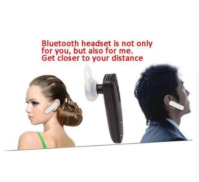Mini Bluetooth headset V4.1 wireless earphone with battery display in black or white