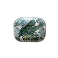 Banana leaves tropical design AirPods protective case in TPU soft silicone material