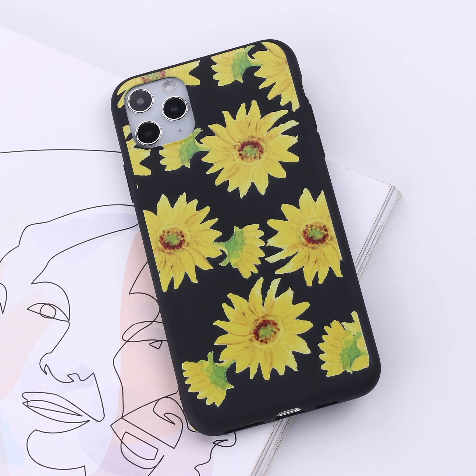 Painted TPU mobile phone case for iPhone 11 series in multiple colour options