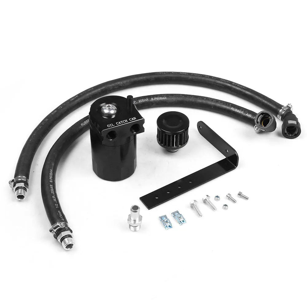 Aluminum alloy oil separator kit for Ford Expedition vehicles in four colour options