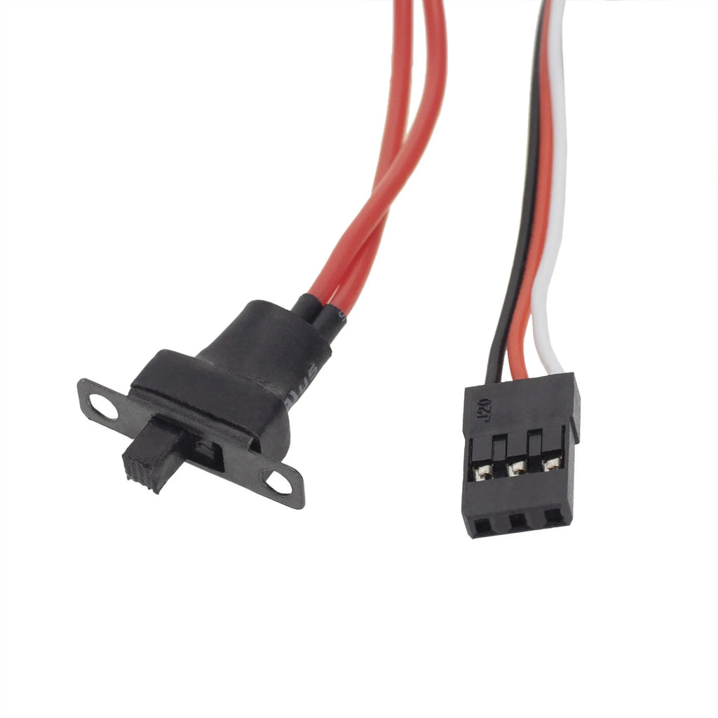 G500 colour 40A mini brushed electric speed controller for 1/16 and 1/18 scale RC models
