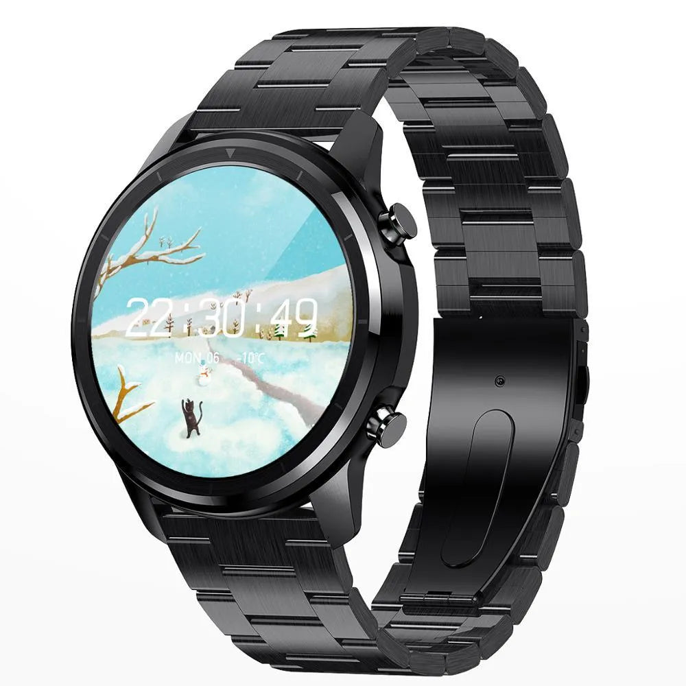 LEMFO LF26 smart bracelet with 1.3-inch screen shown in multiple colour options