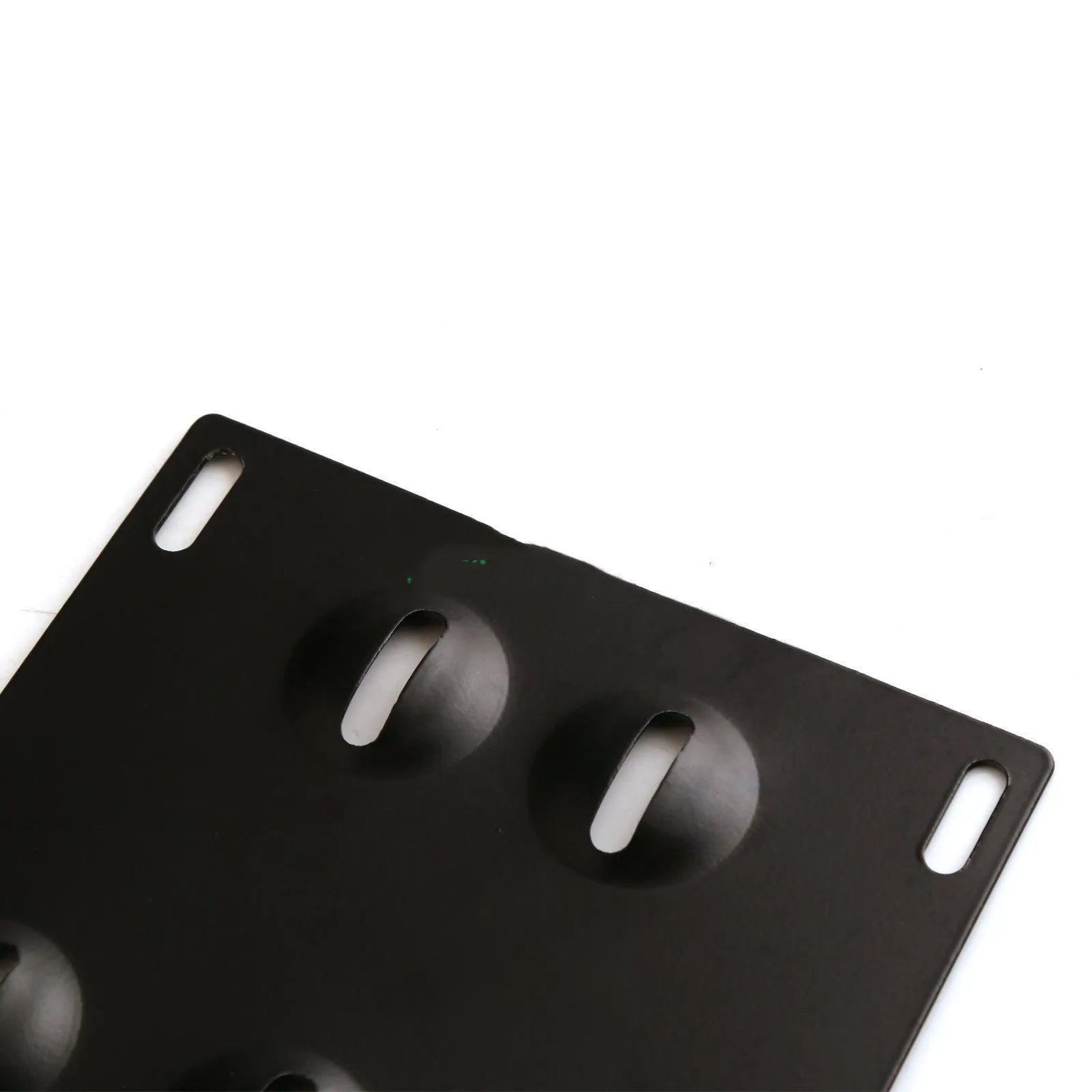 American license plate frame with trailer hook for car modification, steel construction