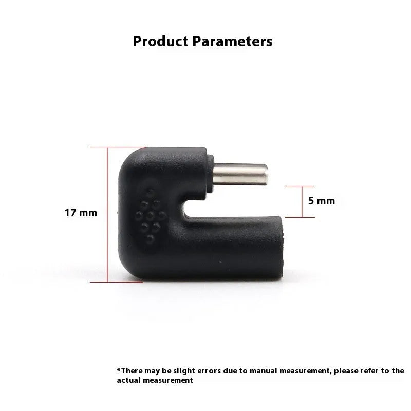 Plastic U-bend adapter extension cable for mobile phones and tablets with multiple connector adapters