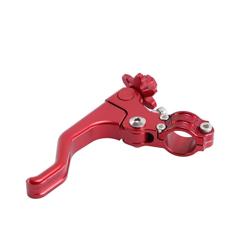Universal aluminium alloy motorcycle clutch and brake lever set in multiple colour options