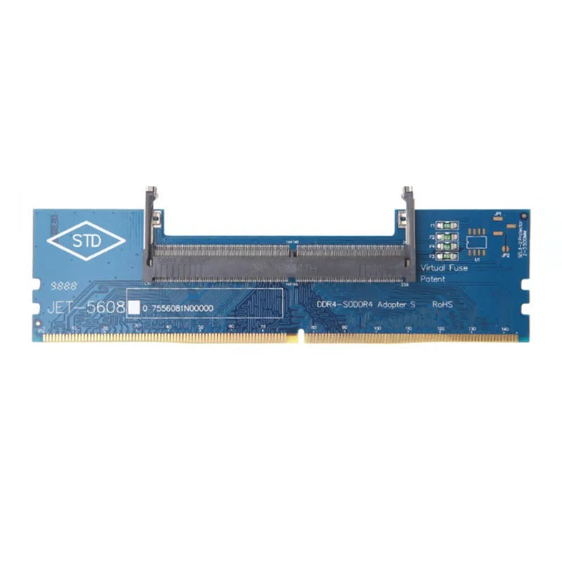 DDR4 laptop memory to desktop adapter card with anti-static bag