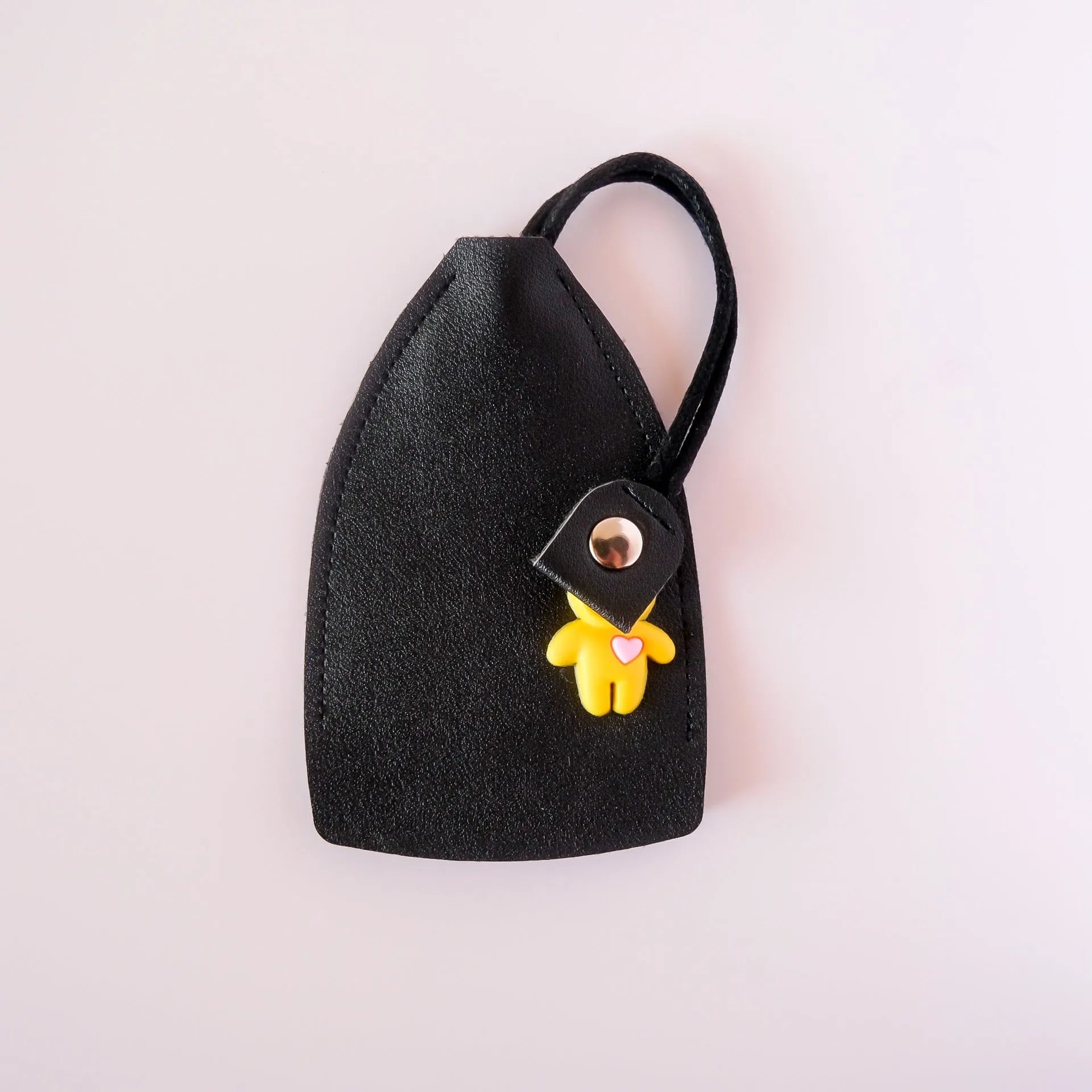 Universal large capacity PU leather car key case with credit card storage slots in choice of five colours