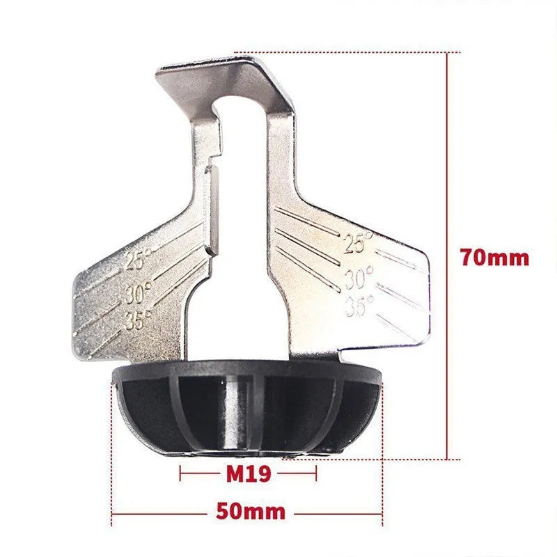 Silver metal electric chain grinding machine for band saw blades measuring 20mm length