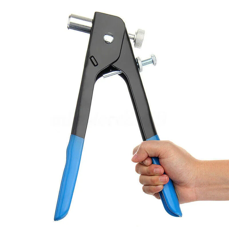 Alloy steel manual riveter nut set with 86 or 106 pieces for metal repair
