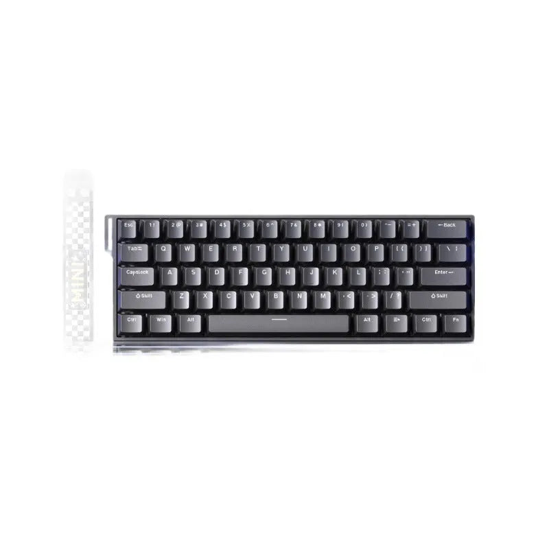Wired magnetic axis mechanical keyboard with RGB lights in multiple colour and style options.