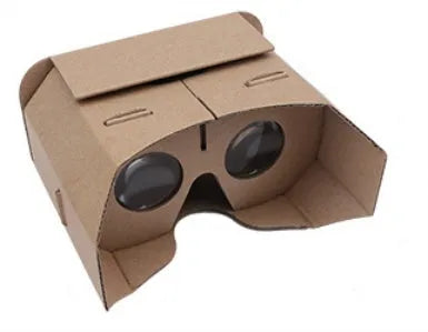 Paper virtual reality glasses measuring 153mm by 83mm for smartphones up to 6 inches