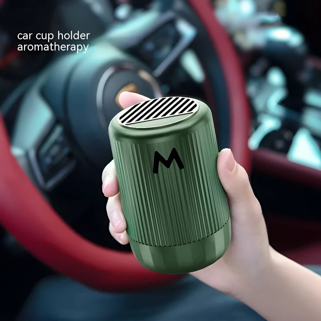 Solid car aromatherapy decoration cup in Ai Meng format, measuring 10 by 6 centimetres.