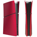 PS5 Slim protective replacement shell in ABS plastic with snap-on design showing front and side sections