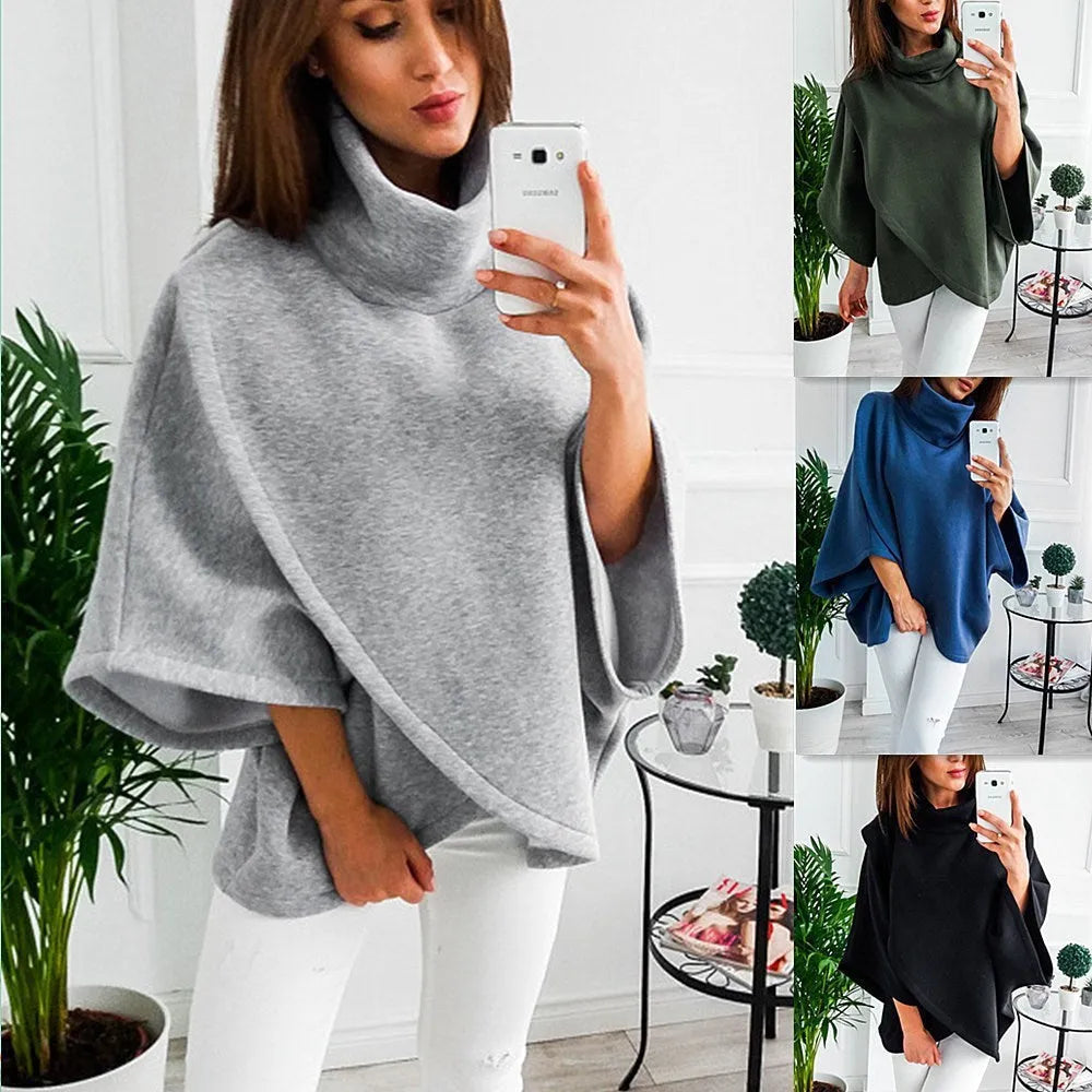 Long grey batwing sleeve cardigan with button front and stitching detail