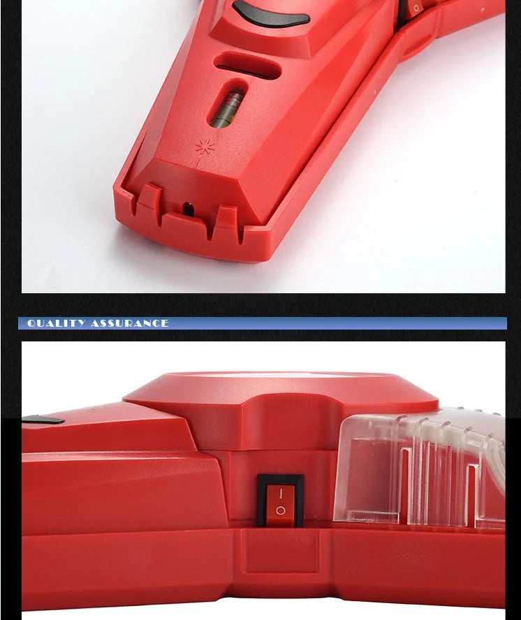 Red infrared laser positioning level with punching function for woodworking and decoration.