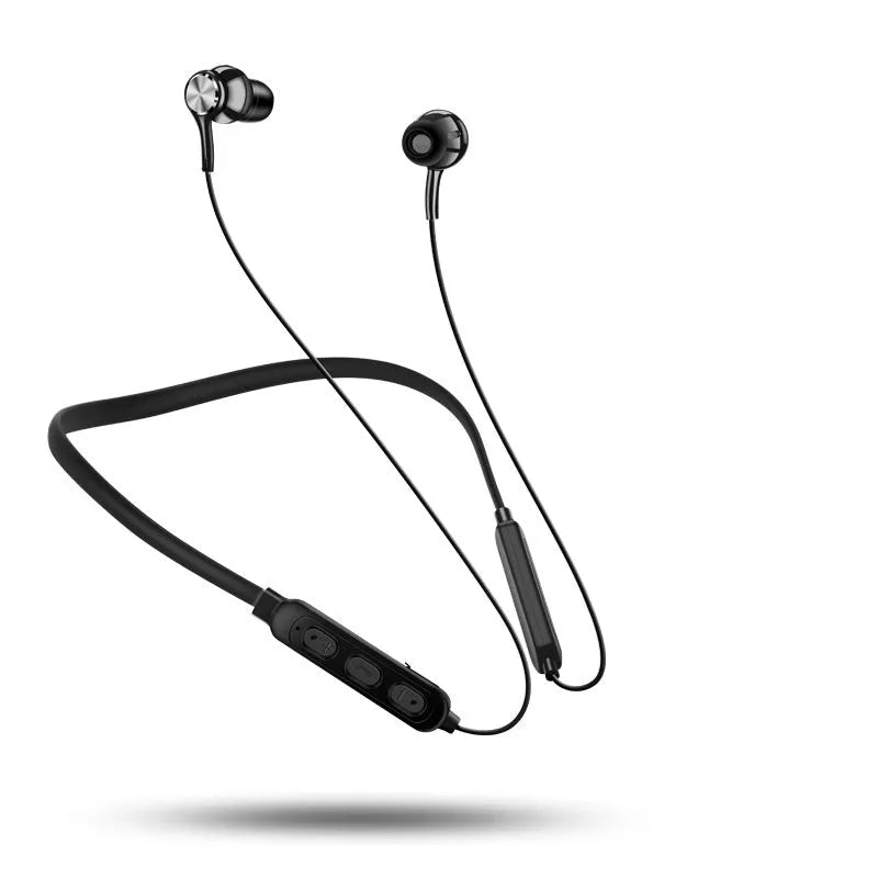 G03 neckband sports Bluetooth earphones in red, black, or white with bilateral stereo sound
