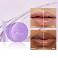 Box containing 10ml exfoliating lip balm and a lip scraper tool for dry lip care