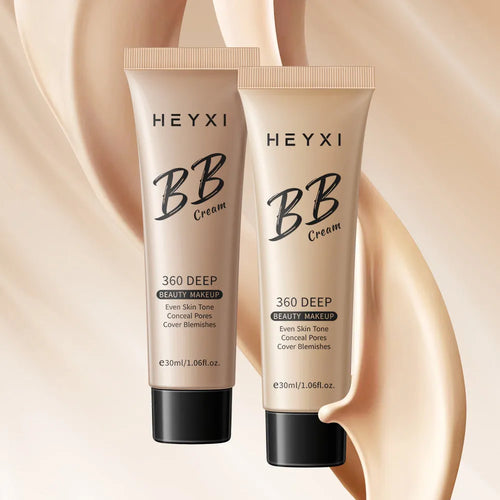 Waterproof BB cream in four colour shades 01 02 03 04 for all skin types