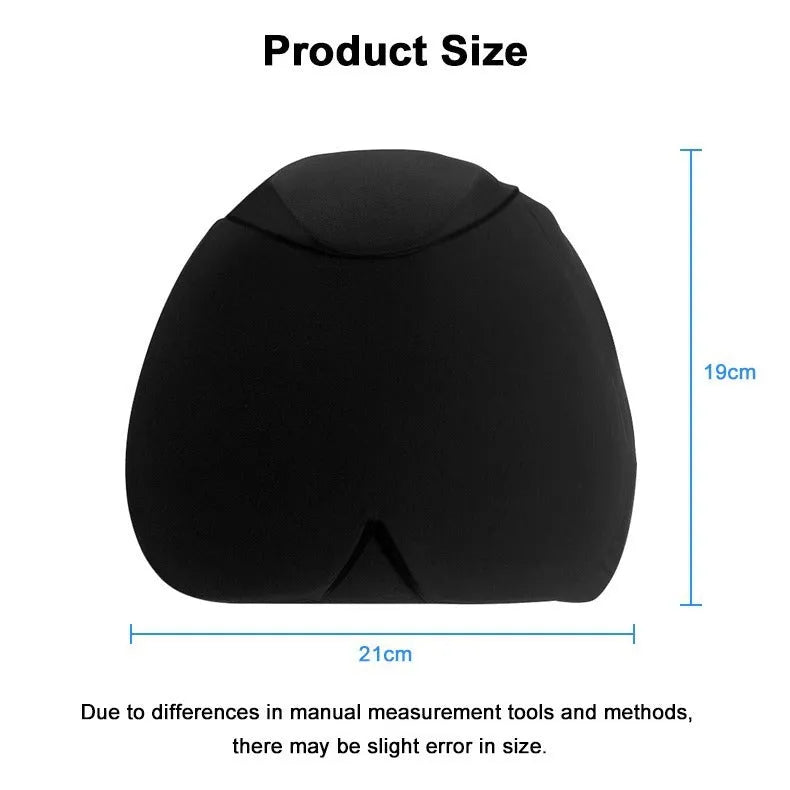 Simple solid colour cold compress cap in fully enclosed polyester design