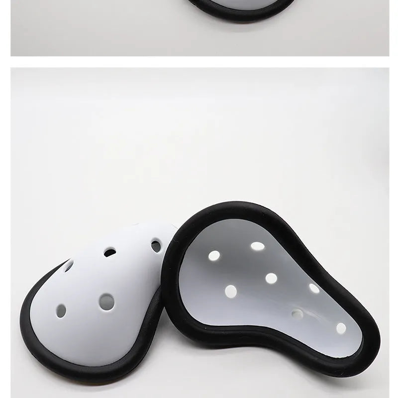 Rubber genital protector for Sanda, Taekwondo, rugby and hockey sports