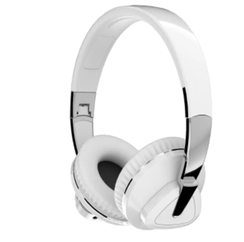 H3 wireless over-ear headset in black with Bluetooth 5.0, AUX jack, and TF card slot features