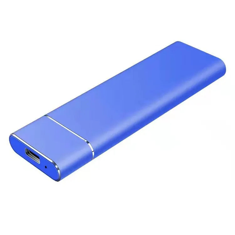 6TB mobile hard disk external SSD storage device with metal shell in ultra-thin design showing colour options